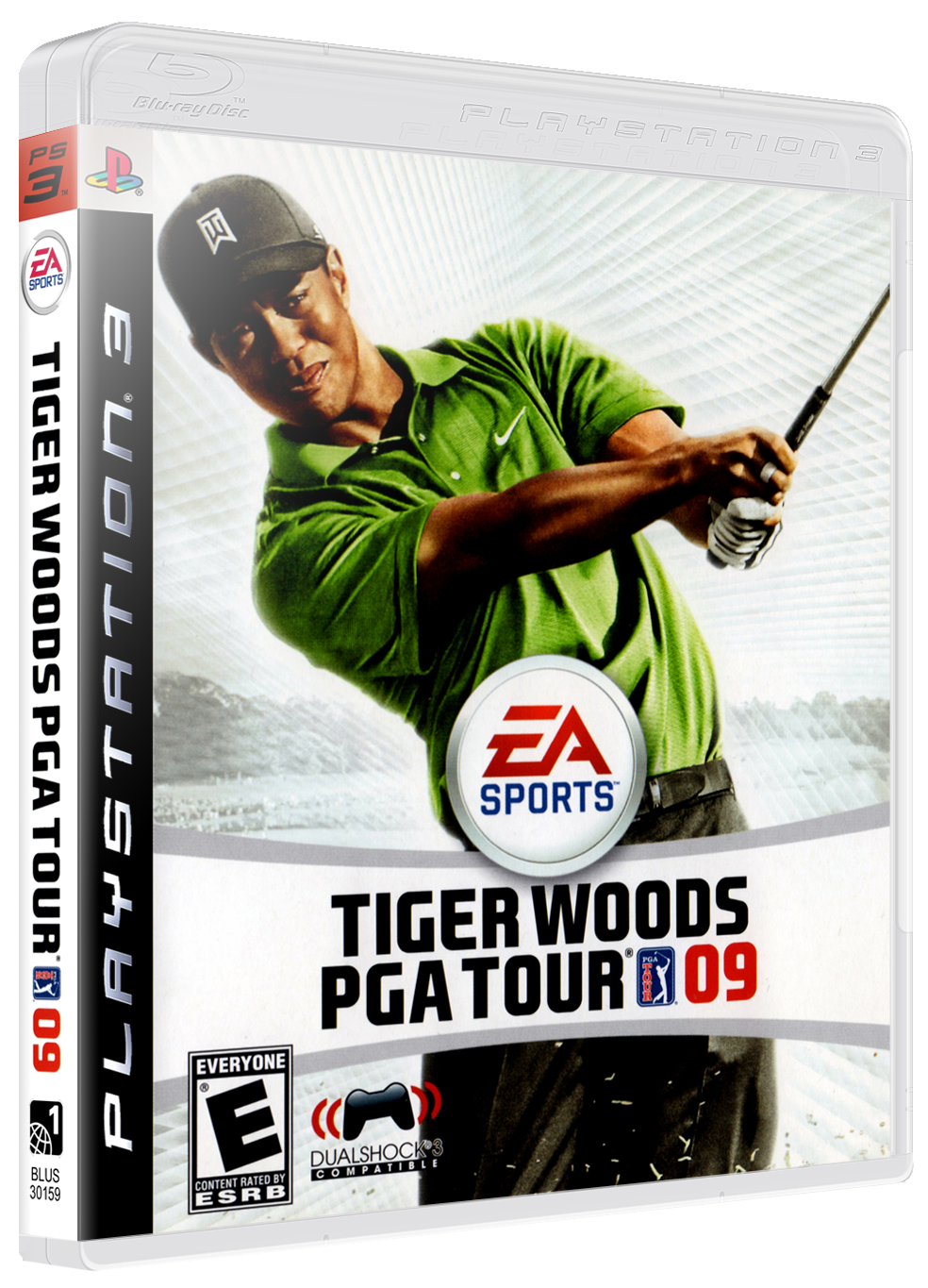 Tiger Woods PGA Tour 09 box art for Playstation 3